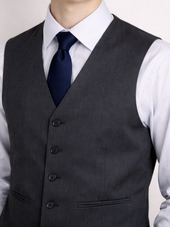 Unbranded Other - Unbranded formal charcoal suit vest